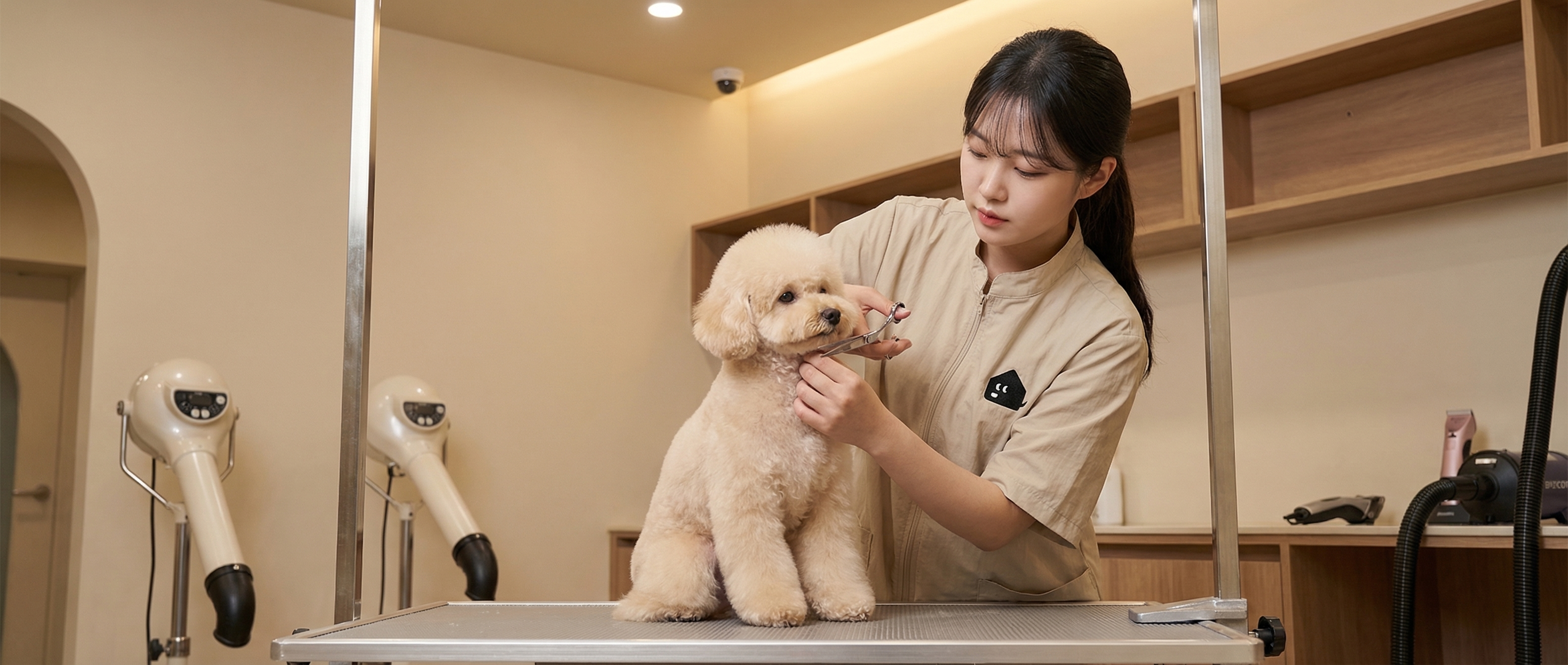 강아지 미용 서비스