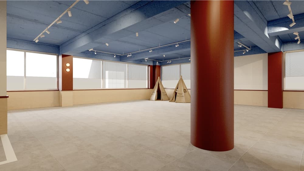 Pawline 시설 전경